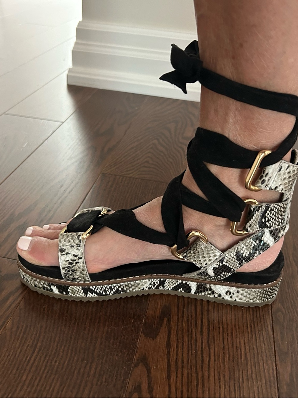 Kurt Geiger New Leather Sandals